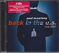 Paul McCartney - Back In The U.S. (2002, CD) | Discogs