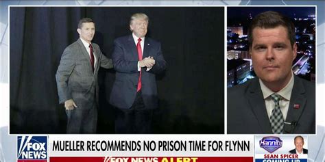 this whole thing is a joke gaetz says mueller s report on flynn shows trump clinton double