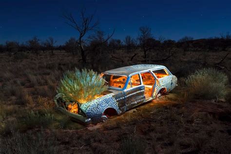 Abandoned Cars In Central Australian Desert Turned Into Ghostly Works