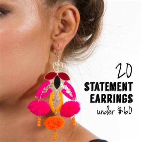 20 Statement Earrings Under 60 Must Have Monday Pretty Chuffed
