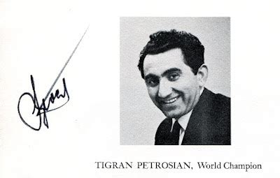 Ajedrez la lucha continúa Tigran Petrosian Campeón Mundial Luis