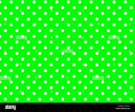 Lime Green Polka Dot Background