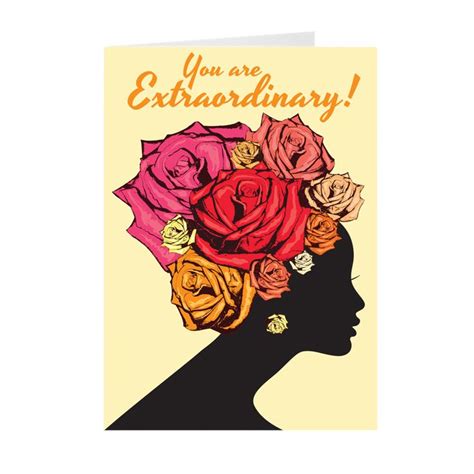 Extraordinary African American Woman Mothers Day Card African American Women American
