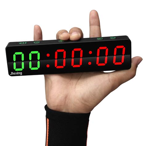 Buy Jhering Gym Timer Portable Interval Timer With Rechargeable