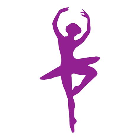 Purple Ballerina Dancing Free Svg