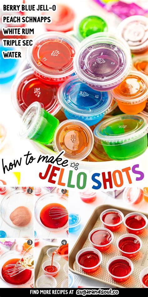 Best Jello Shot Recipe Sugar And Soul