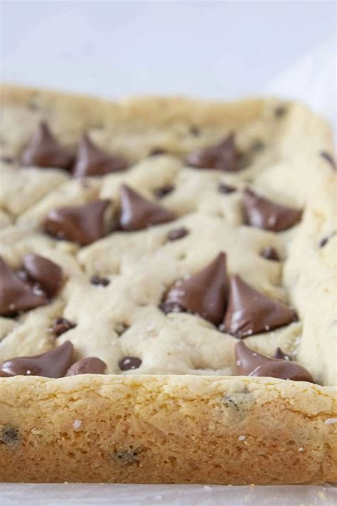 Brown Butter Hersheys Kiss Cookie Bars Made With A Cake Mix Recipe