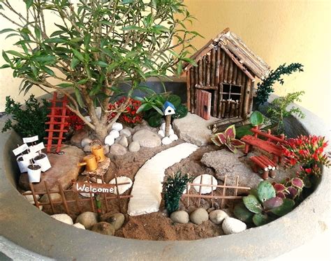 See more ideas about miniature garden, miniatures, miniature plants. Decorate Miniature Garden · How To Make A Garden ...