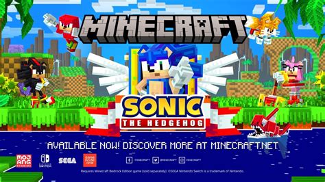 Sonic The Hedgehog Minecraft Dlc Pack Now Available