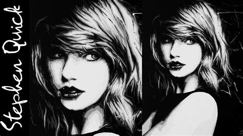 Taylor Swift Stencil