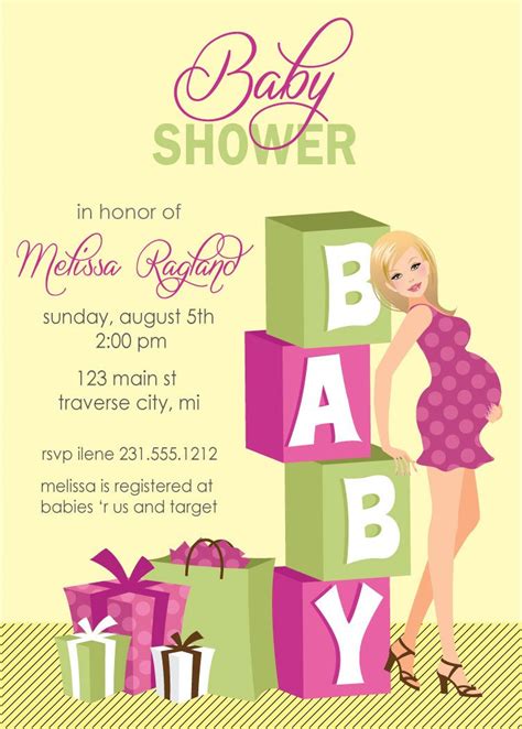Free Printable Baby Shower Cards Templates It Is A Girl Baby Shower
