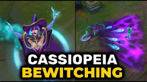 Bewitching Cassiopeia Skin Preview League Of Legends Youtube