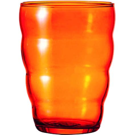 Orange Drinking Glass Peak Xperience