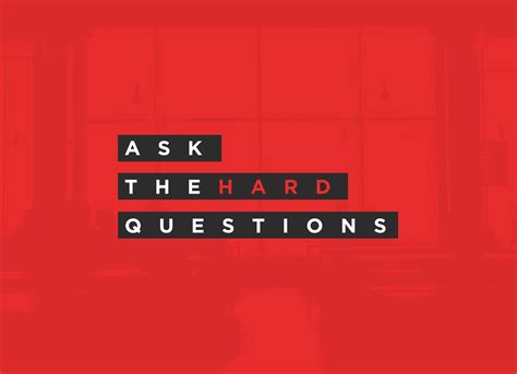 Ask The Hard Questions Syrup Marketing