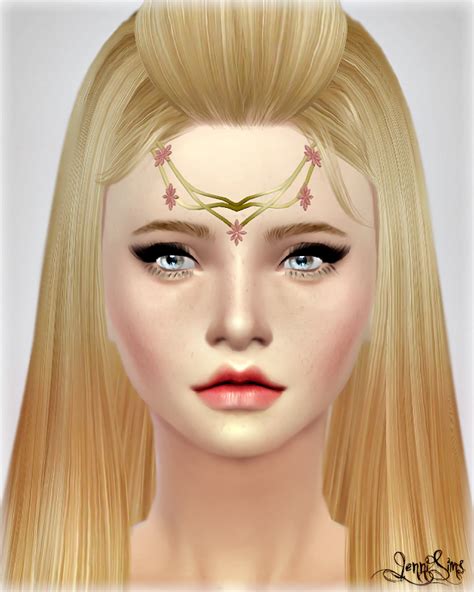 Downloads Sims 4 New Mesh Accessory Hair Tiara Male Female 2designs