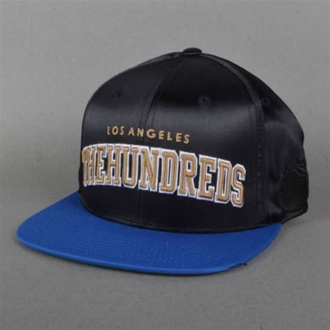 The Hundreds Player Snapback Cap Black Skate Clothing From Native