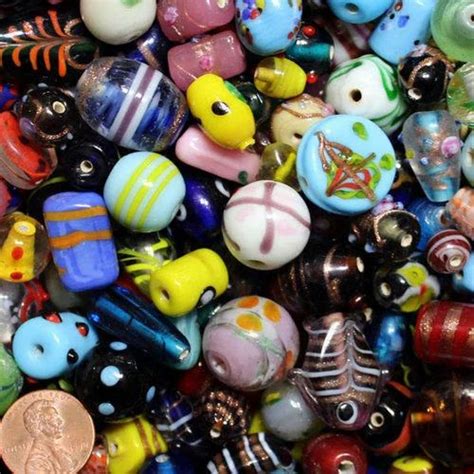 Fancy Indian Lampwork Glass Beads At Best Price In Sikandra Rao By Sun Light Glass Beads Id