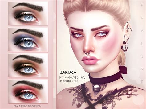 Lana Cc Finds Eyeshadow By Pralinesims Sims 4 Contenu Personnalisé