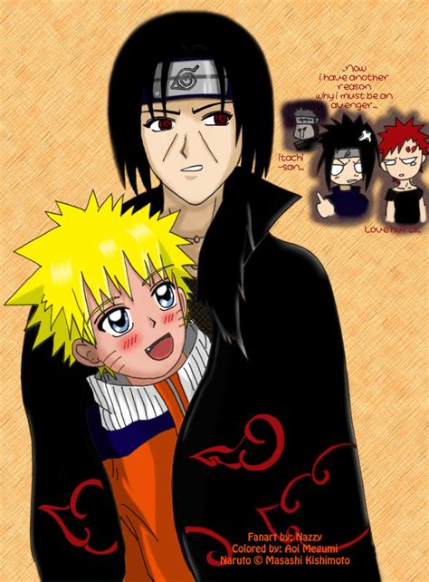 Nazzys Itachi X Naruto By Rasengan On Deviantart