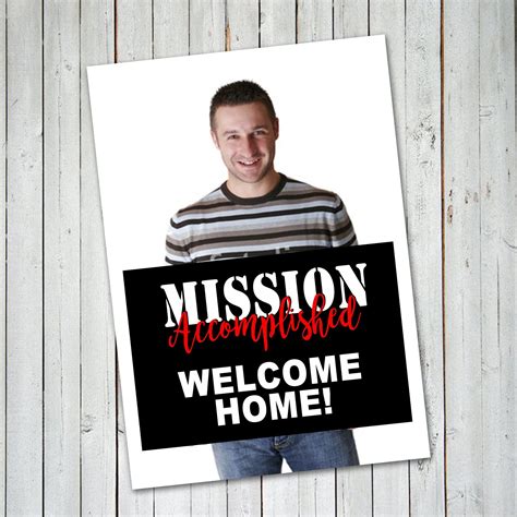 Welcome Home Banner Lds Missionary Welcome Banner Digital File