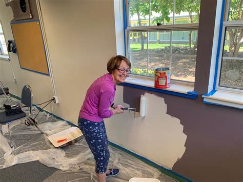 Williams Ranch School Faculty Room Painting | Rotary Club of Penn Valley