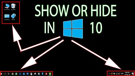 Hide System Icons Windows 10 Show Or Hide Icons In Taskbar Or System