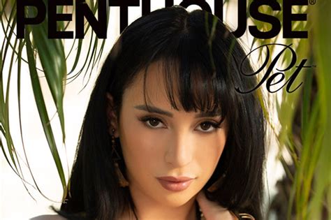 Veronica Perasso Is Penthouse Magazine Pet Of The Month Hush Hush