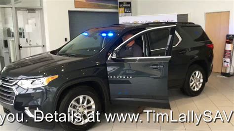 2021 Chevrolet Traverse Upfitted For Use A Police Vehicle With Federal