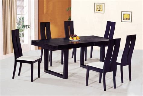 The quality was very good. Contemporary Luxury Wooden Dinner Table and Chairs ...