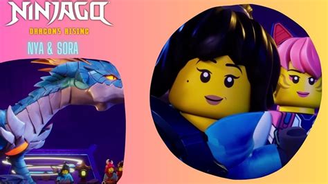 Ninjago Dragons Rising Part 2 New Clip Show Nya And Sora Relations Ship