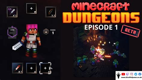 First Look Mission Rescue Villagers Lets Play Minecraft Dungeons