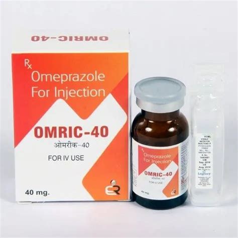 Omric 40 Omperazole 40 Inj Omeprazole Injection 40 Mg Vail