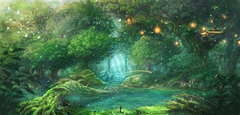 Anime Tree Wallpapers Wallpaper Cave