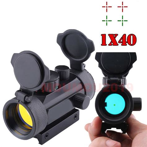 Holographic Red Dot Sight Tactical Scope 1x40 Airsoft 11mm 20mm Rail