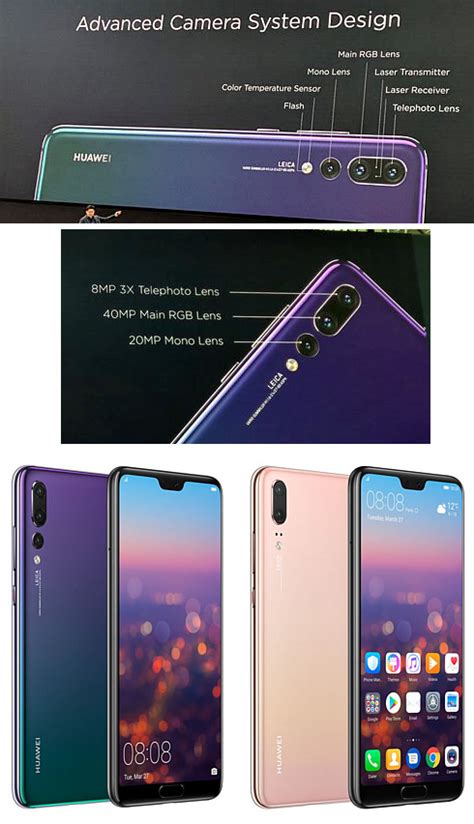 Huawei P20 And P20 Pro Debut With New 40 Mp Leica Dual Camera Ai