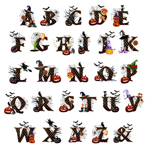 1pc, Acrylic 26 Letters Halloween Hanging Decoration Outdoor Hanging