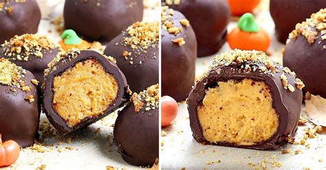 Pumpkin Pie Truffles Sugar Apron