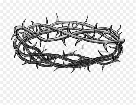Silhouette Crown Of Thorns Svg SVG PNG EPS DXF File