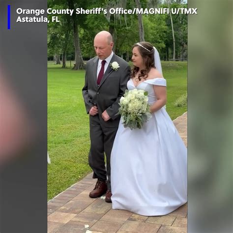 Deputy Walks Daughter Down Aisle Following Home Accident Heartwarming A Florida Deputy Who