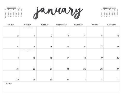 Large Box Grid Calendar Printable Example Calendar Printable