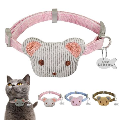 Check spelling or type a new query. Personalized Cat Collar With Tag Custom Kitten Collars ...