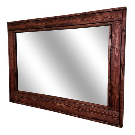 20 Inspirations Large Wall Mirrors With Wood Frame