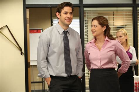 The Office Greg Daniels Says Jim And Pam Were Never Going To Split Up Lrm