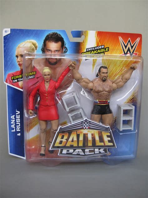 DeSMOnd Collection WWE Lana Rusev Mattel Battle Pack 34