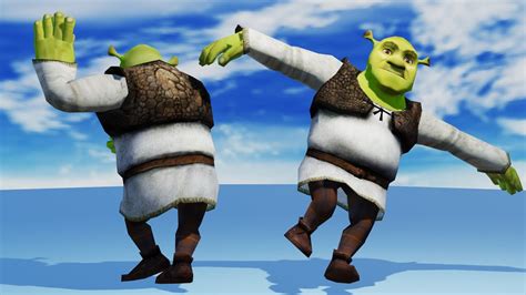 Shorts Shrek Dance Meme Youtube