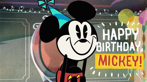 Mickey Mouse Happy Birthday Mickey Youtube