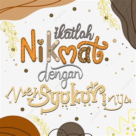 Plakat Dakwah Macang Syukur Dengan Line Art Tło Obraz Linii Plakat