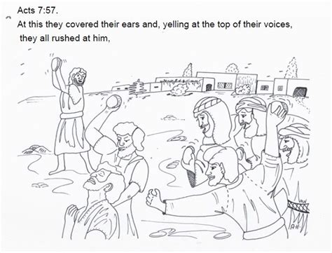 Stephen was a christian in the book of acts who was martyred for sharing the gospel. Stephen was stoned Sunday School Lesson