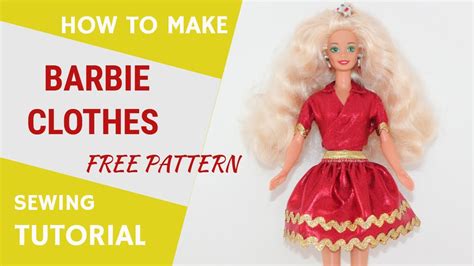 Barbie Dress Patterns Free Printable Pdf Free Printable Templates