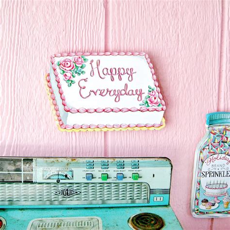 Everyday Is A Holiday — Happy Everyday Mini Plaque